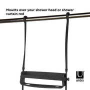 UMBRA - Flex Shower Caddy | Adjustable Hanging Bathroom Organizer & Storage Shelf Home & Kitchen Black