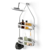 UMBRA - Flex Shower Caddy | Adjustable Hanging Bathroom Organizer & Storage Shelf Home & Kitchen Grey