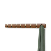 UMBRA - Flip 8 Wall Hook | Wall - Mounted Multi - Purpose Hook Rack for Home Use Home & Kitchen Warm - Gold