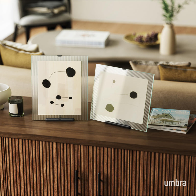 UMBRA - Flute Picture Frame Home & Kitchen Black 8x10"