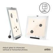 UMBRA - Flute Picture Frame Home & Kitchen Black 8x10"