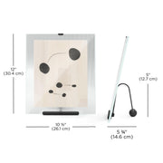UMBRA - Flute Picture Frame Home & Kitchen Black 8x10"