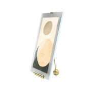 UMBRA - Flute Picture Frame Home & Kitchen Brass 8x10"
