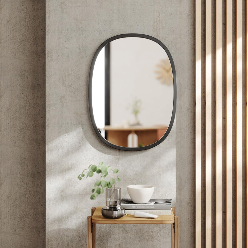 UMBRA - Hub Oval Wall Mirror Home & Kitchen 18x24" (46x61 cm)
