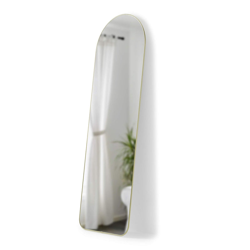 UMBRA - Hubba Arched Leaning & Wall Mirror Home & Kitchen Brass