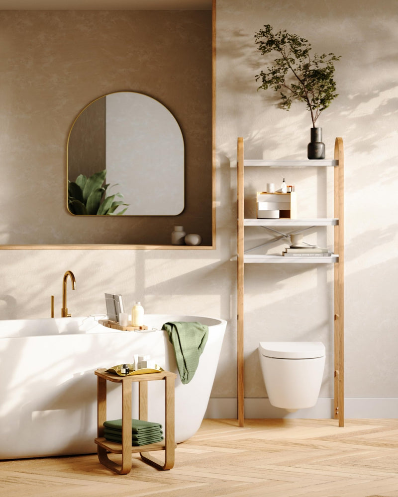 UMBRA - Hubba Arched Wall Mirror Home & Kitchen Brass