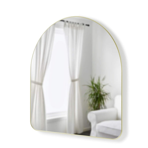 UMBRA - Hubba Arched Wall Mirror Home & Kitchen Brass