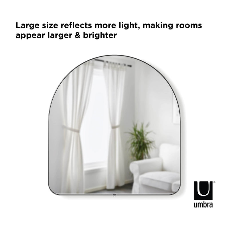 UMBRA - Hubba Arched Wall Mirror Home & Kitchen Brass