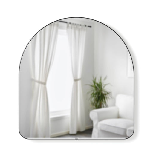 UMBRA - Hubba Arched Wall Mirror Home & Kitchen Metallic Titanium
