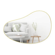 UMBRA - Hubba Pebble Wall Mirror Home & Kitchen Brass