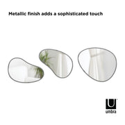 UMBRA - Hubba Pebble Wall Mirrors, Set of 3 Home & Kitchen Brass