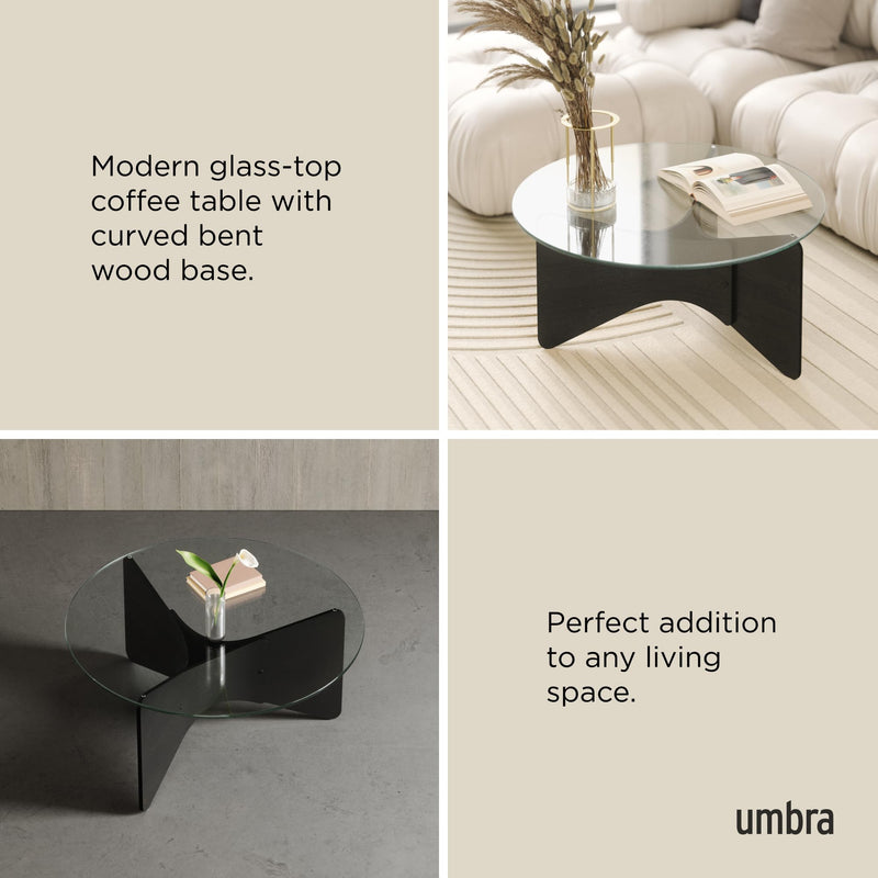 UMBRA - Madera Coffee Table Home & Kitchen Black