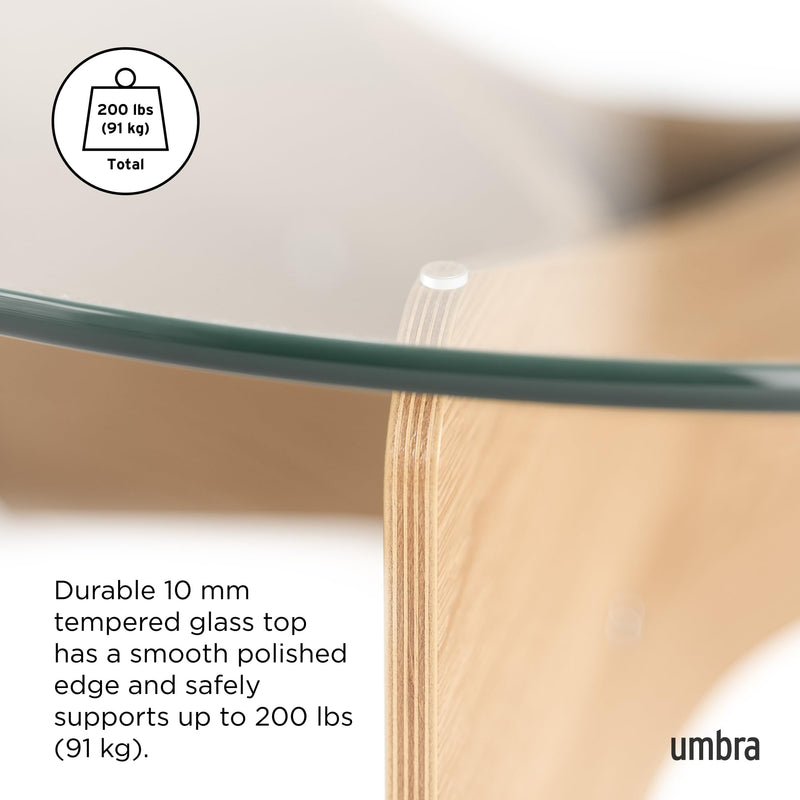 UMBRA - Madera Coffee Table Home & Kitchen Black