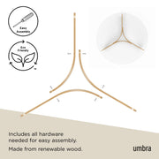 UMBRA - Madera Coffee Table Home & Kitchen Black