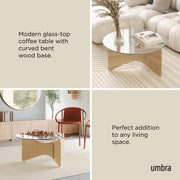 UMBRA - Madera Coffee Table Home & Kitchen Black