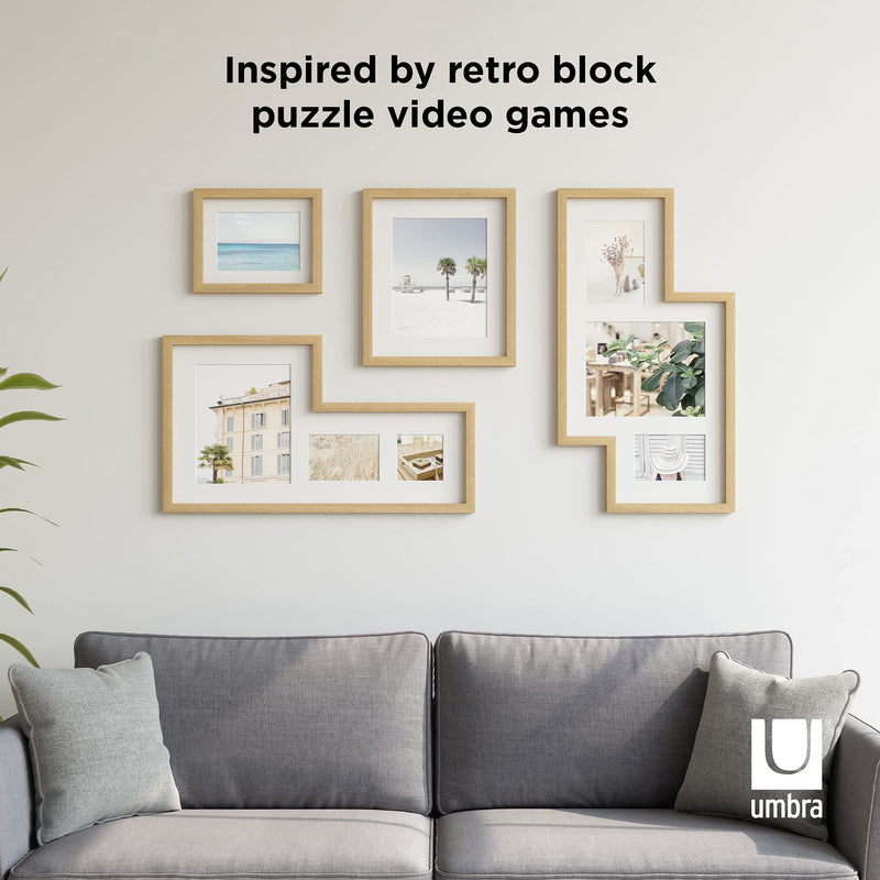 UMBRA - Mingle Wall Picture Frames, Set of 4 Home & Kitchen Natural