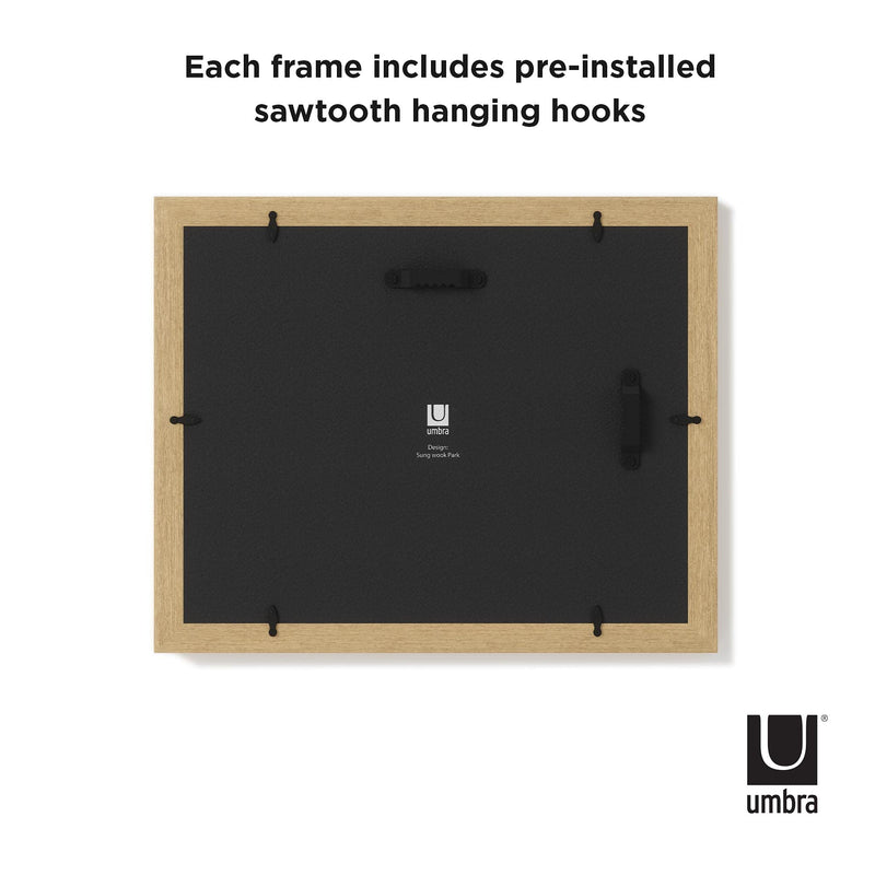 UMBRA - Mingle Wall Picture Frames, Set of 4 Home & Kitchen Natural