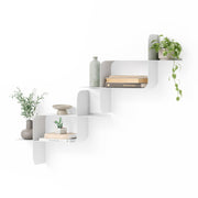UMBRA - Montage Metal Wall Shelves | Set of 2 Home & Kitchen White
