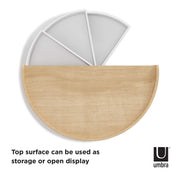 UMBRA - Moona Storage Box Home & Kitchen White - Natural