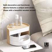 UMBRA - Moona Storage Box Home & Kitchen White - Natural