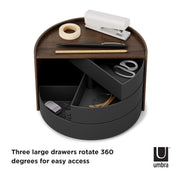 UMBRA - Moona Storage Box Home & Kitchen White - Natural