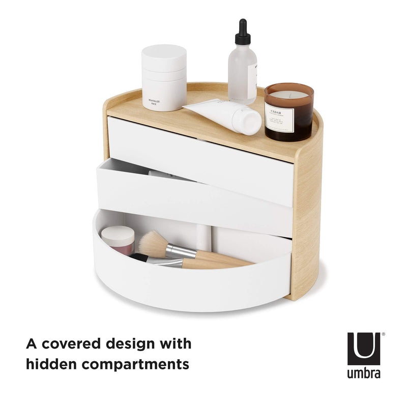 UMBRA - Moona Storage Box Home & Kitchen White - Natural