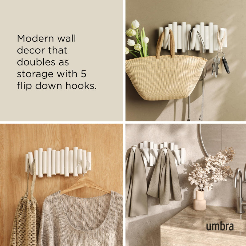 UMBRA - Picket 5 Wall Hook Home & Kitchen Natural