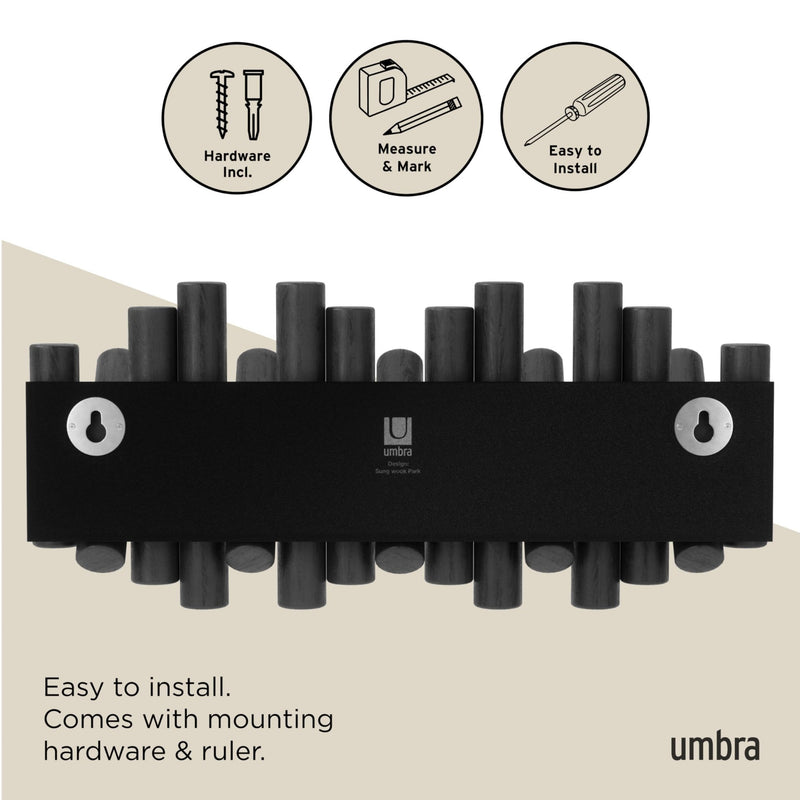 UMBRA - Picket 5 Wall Hook Home & Kitchen Natural