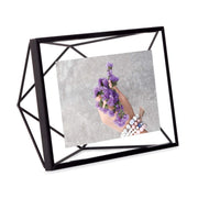 UMBRA - Prisma Picture Frame | Modern Geometric Photo Frame Home & Kitchen Black 4x6" (10x15 cm)