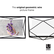UMBRA - Prisma Picture Frame | Modern Geometric Photo Frame Home & Kitchen Black 4x6" (10x15 cm)
