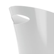 UMBRA - Skinny Trash Can | Slim Space - Saving Waste Bin for Home and Office Home & Kitchen Black