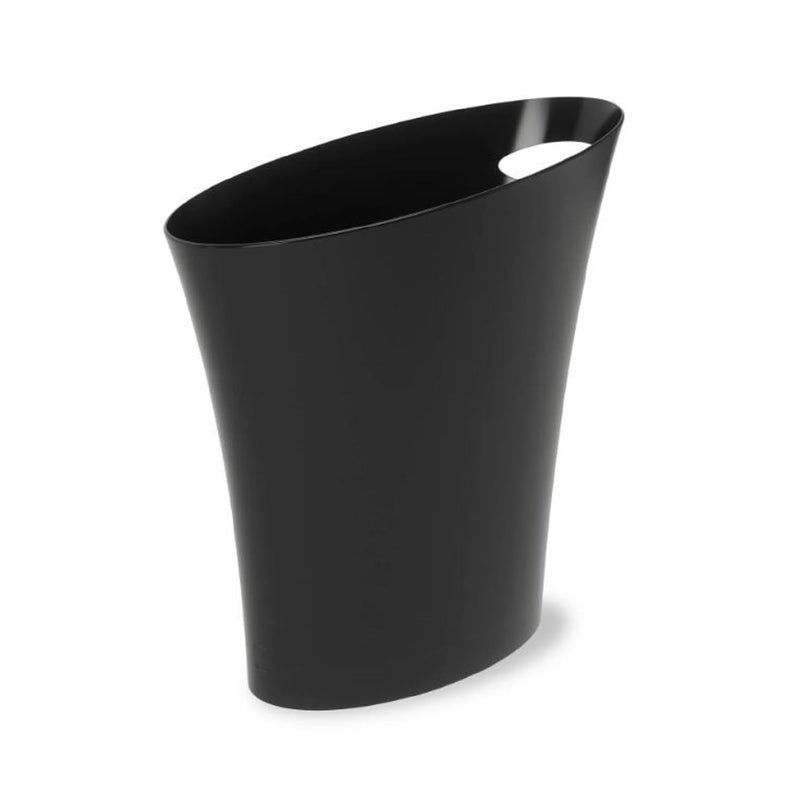 UMBRA - Skinny Trash Can | Slim Space - Saving Waste Bin for Home and Office Home & Kitchen Black