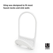 UMBRA - Sling Sink Caddy Home & Kitchen White