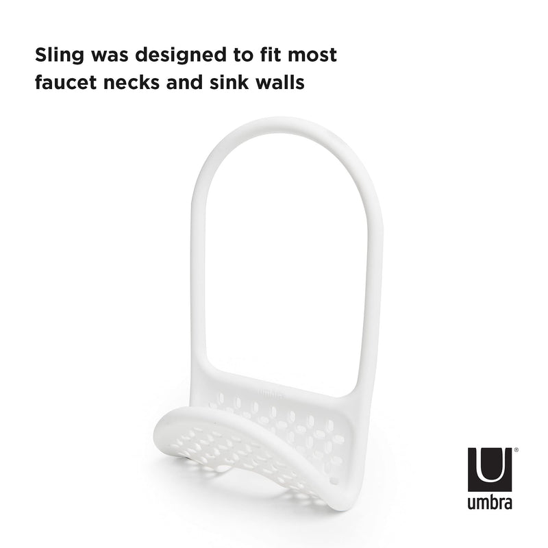 UMBRA - Sling Sink Caddy Home & Kitchen White