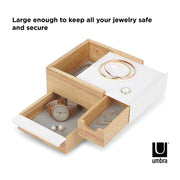 UMBRA - Stowit Mini Storage Box Home & Kitchen White - Natural