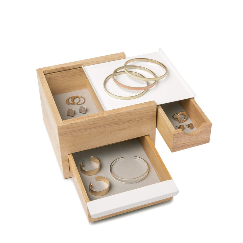 UMBRA - Stowit Mini Storage Box Home & Kitchen White - Natural