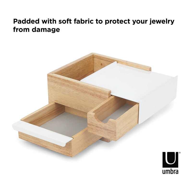 UMBRA - Stowit Mini Storage Box Home & Kitchen White - Natural