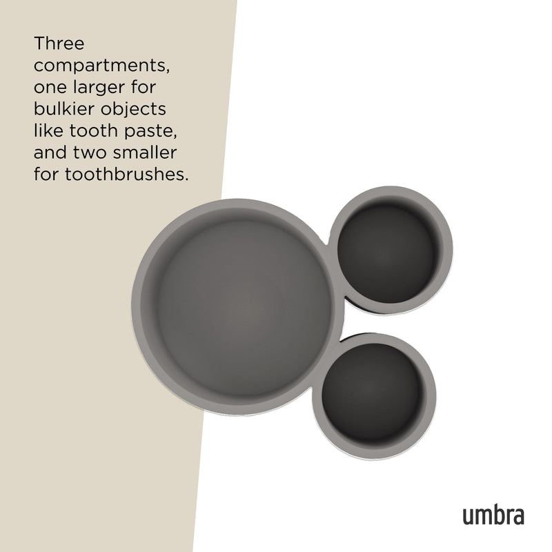 UMBRA - Touch Organizer / Toothbrush Holder Home & Kitchen Grey