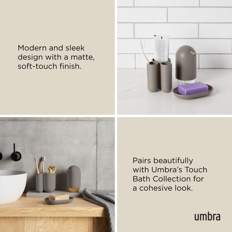 UMBRA - Touch Organizer / Toothbrush Holder Home & Kitchen Grey