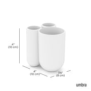 UMBRA - Touch Organizer / Toothbrush Holder Home & Kitchen White