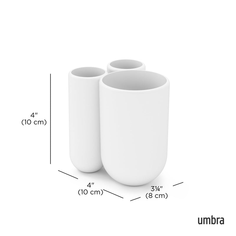 UMBRA - Touch Organizer / Toothbrush Holder Home & Kitchen White