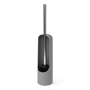 UMBRA - Touch Toilet Brush | Modern Compact Bathroom Brush with Holder & Stand Home & Kitchen Grey