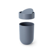 UMBRA - Touch Trash Can | Modern Waste Bin for Home, Kitchen & Office Use Home & Kitchen Slate Blue