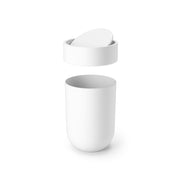 UMBRA - Touch Trash Can | Modern Waste Bin for Home, Kitchen & Office Use Home & Kitchen White