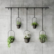 UMBRA - Triflora Hanging Planters | Set of 5 Home & Kitchen Black