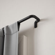 UMBRA - Twilight Blackout Curtain Rod | Adjustable Extendable Curtain Rod System Home & Kitchen 30 - 84" (76 - 213 cm) Matte - Black