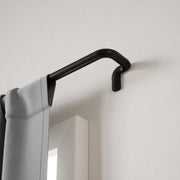 UMBRA - Twilight Blackout Curtain Rod | Adjustable Extendable Curtain Rod System Home & Kitchen 30 - 84" (76 - 213 cm) Matte - Black