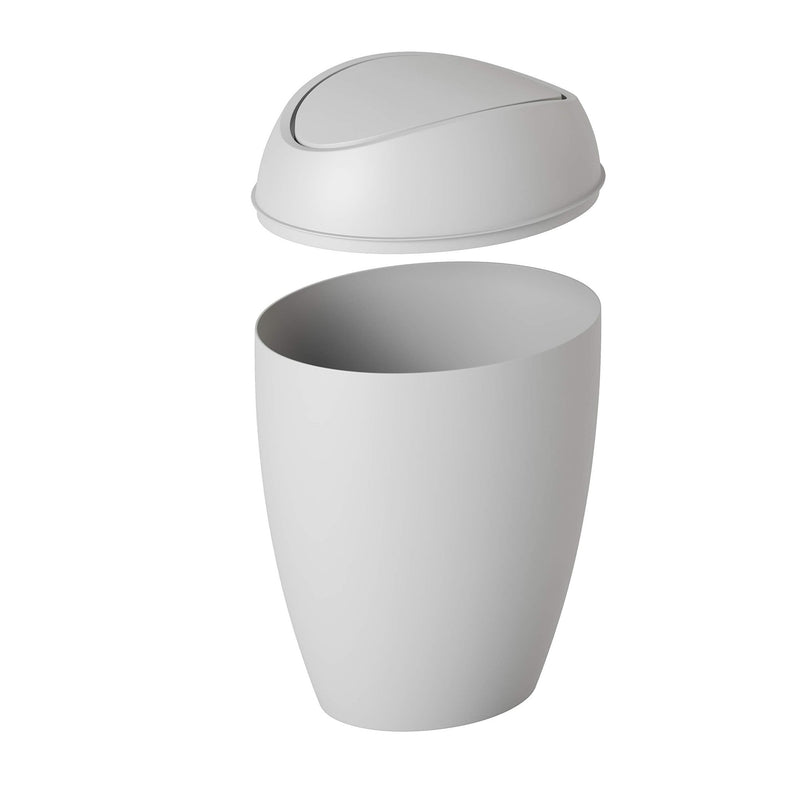 UMBRA - Twirla Trash Can _ Light Grey Home & Kitchen