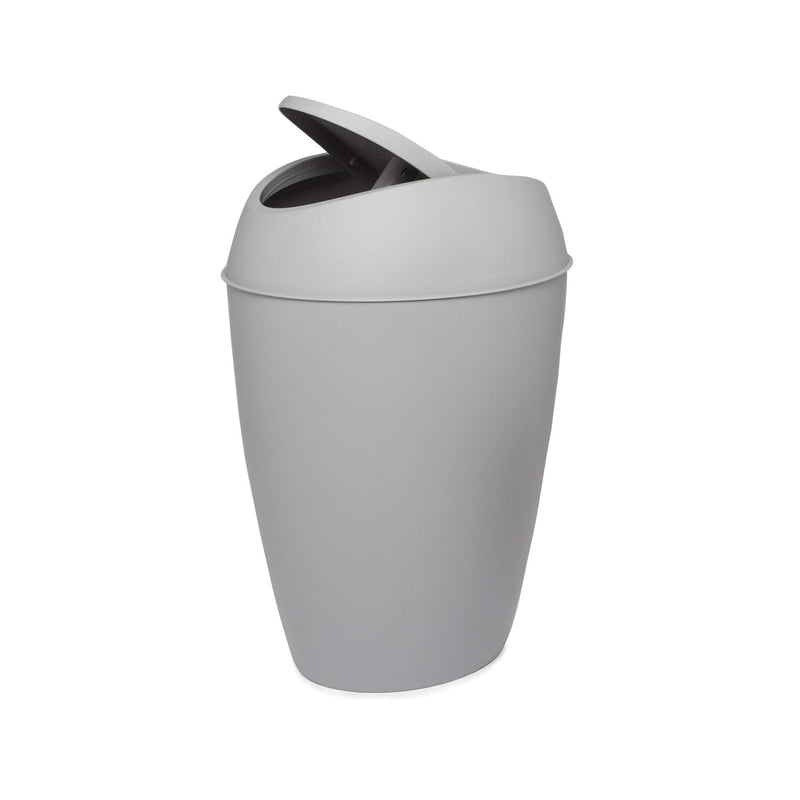 UMBRA - Twirla Trash Can _ Light Grey Home & Kitchen