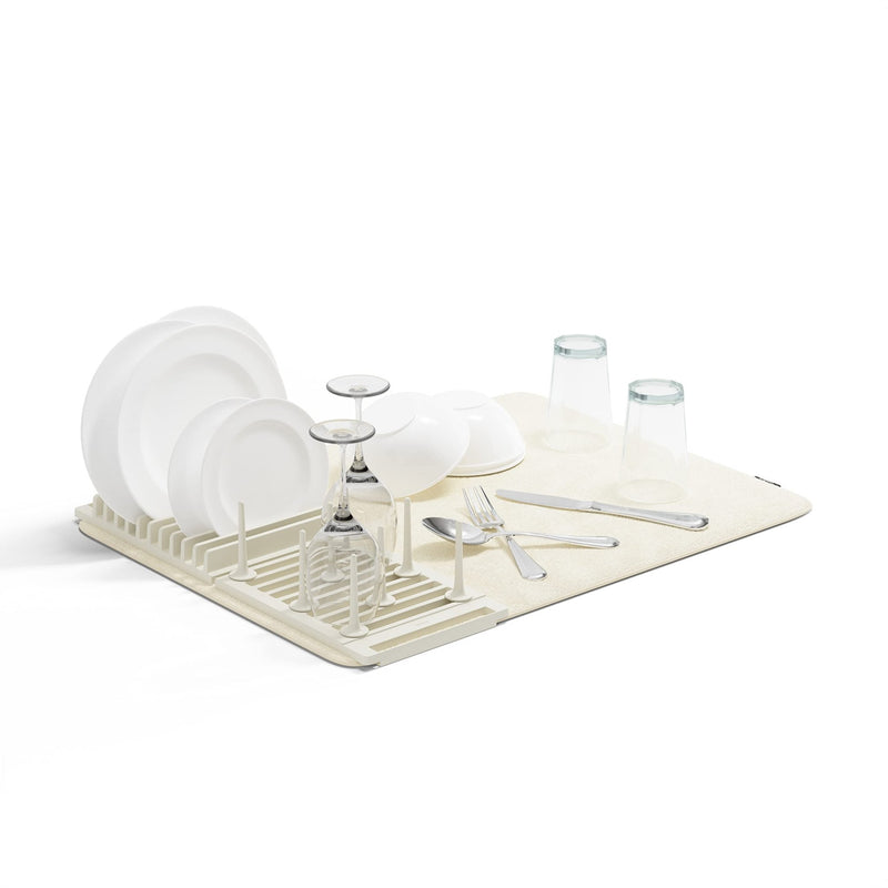 UMBRA - UDry Peg Dish Rack with Mat Home & Kitchen Linen